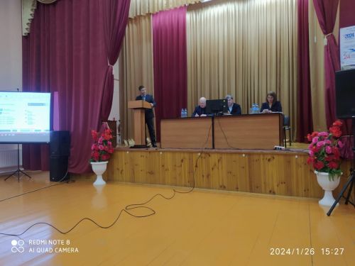 Урта Комар җирлегендә хисап җыелышы булды