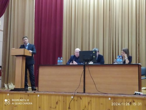 Урта Комар җирлегендә хисап җыелышы булды
