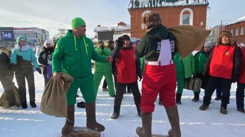 В Кукморе прошел фестиваль валенок «Итекфест»