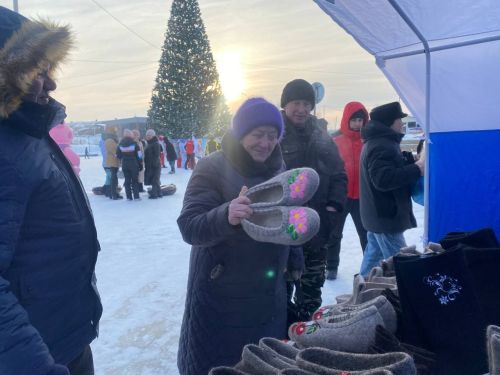 В Кукморе прошел фестиваль валенок «Итекфест»