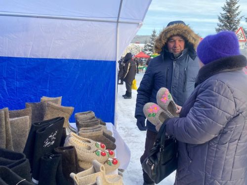 В Кукморе прошел фестиваль валенок «Итекфест»