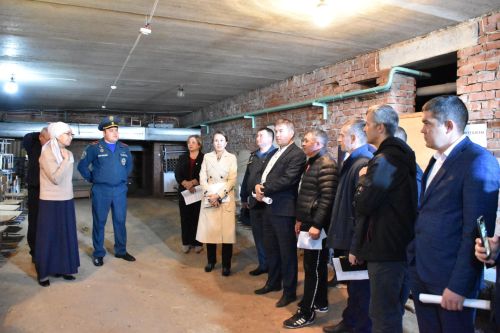 Кукмара районында эвакуация үткәрү буенча тренировка узды
