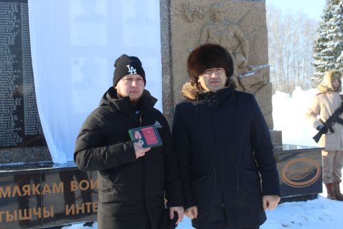 Кукмара Җиңү паркында сугышчы-интернационалистларга мемориал ачылды