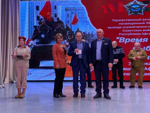 Кукмарада сугышчы-интернационалистларны хөрмәтләделәр