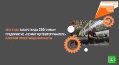 Татарстанда «Хезмәт җитештерүчәнлеге» илкүләм проектында якынча 250 предприятие катнашты