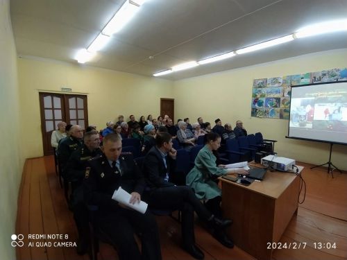 Өркеш авылы жирлегендэ район һәм авыл җирлегенең хисап җыелышы үтте