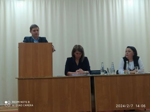 Өркеш авылы жирлегендэ район һәм авыл җирлегенең хисап җыелышы үтте