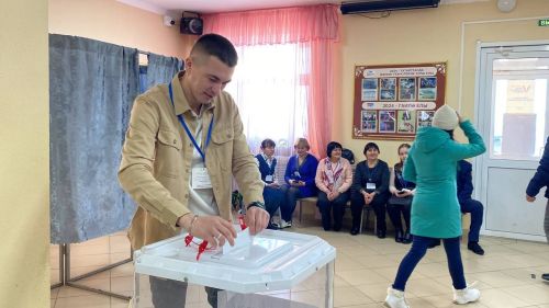 «Кызык-мызык» Вахит авылындагы сайлау участогында күзәтүче буларак катнаша