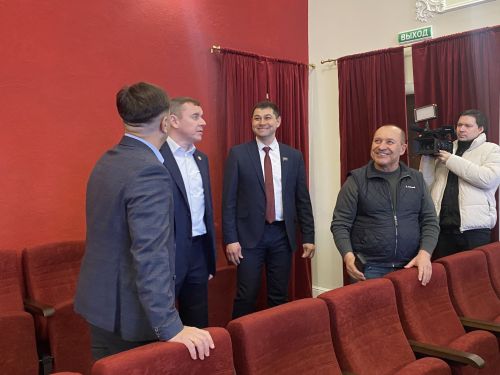 Марат Җаббаров эш сәфәре белән Кукмарага килде