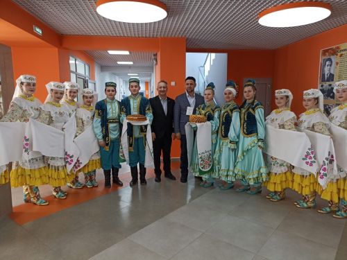 Кукмарага Бөтенроссия татар эшмәкәрләре  килде