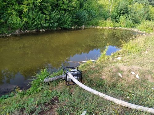 Кукмарада ике гараж янган