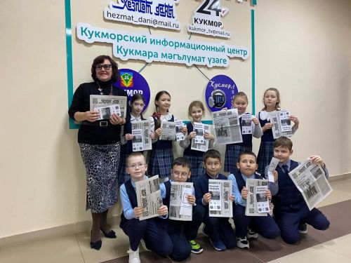 В «Кукмор-информ» с экскурсией побывали учащиеся 2 инженерного класса многопрофильного лицея