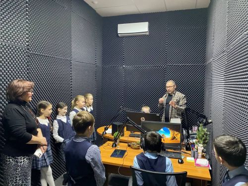 В «Кукмор-информ» с экскурсией побывали учащиеся 2 инженерного класса многопрофильного лицея