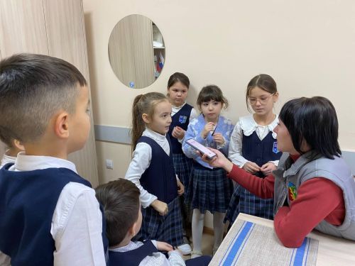 В «Кукмор-информ» с экскурсией побывали учащиеся 2 инженерного класса многопрофильного лицея