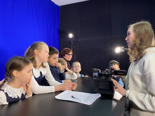 В «Кукмор-информ» с экскурсией побывали учащиеся 2 инженерного класса многопрофильного лицея