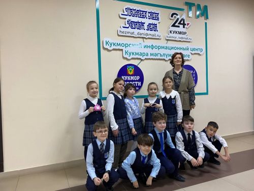 В «Кукмор-информ» с экскурсией побывали учащиеся 2 инженерного класса многопрофильного лицея