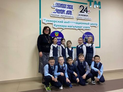 В «Кукмор-информ» с экскурсией побывали учащиеся 2 инженерного класса многопрофильного лицея