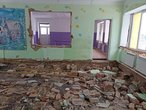 В Кукморском детском саду «Рябинушка» начался капитальный ремонт