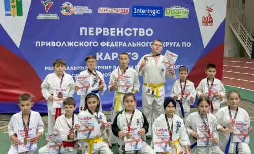 Спортсмены из Кукмора заняли призовые места в республиканских соревнованиях по киокусинкай каратэ