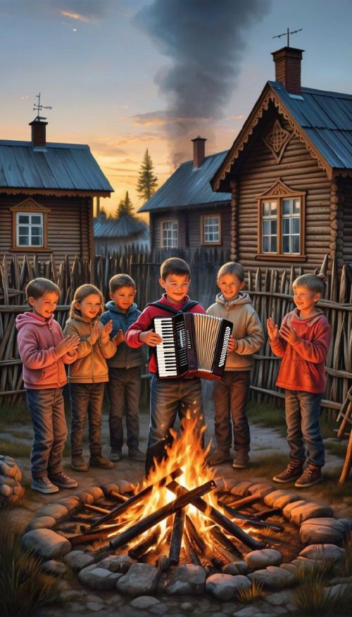 Мелодия гармони и девичьи взгляды: как молодые парни деревни искали любовь