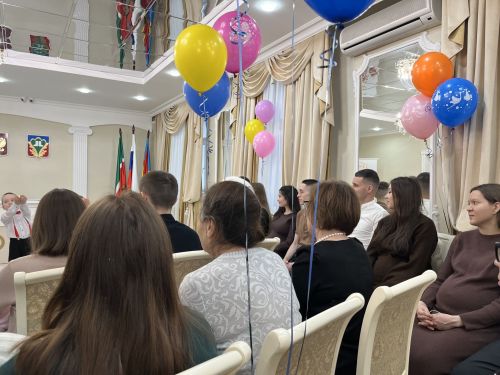 Әни булу бәхете: Кукмара никахлашу сараенда матур чара