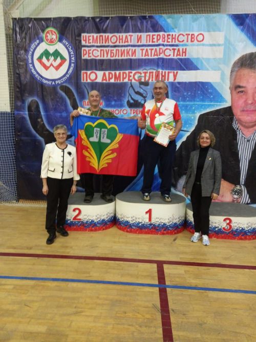 Кукморские спортсмены завоевали призовые места в Чемпионате Республики Татарстан по армрестлингу