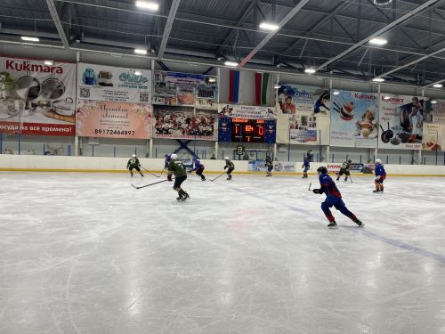 В Кукморе провели хоккейный турнир в память об Атласе Назмиеве