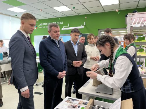 Кукмарада агротехнологик сыйныфлар ачылды
