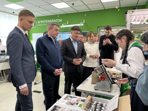 Кукмарада агротехнологик сыйныфлар ачылды