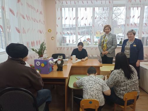 Министр труда, занятости и социальной защиты Республики Татарстан совершила рабочую поездку в Кукморский район