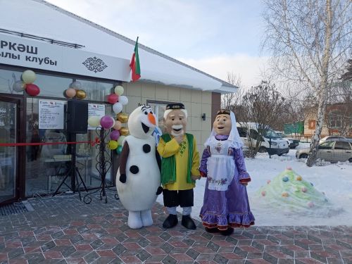 Төркәш авылында капиталь төзекләндерелгән клуб ачылды
