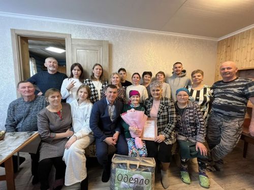 Филипповка авылыннан Абрамова Тутия  Исеевна үзенең 90 яшьлек юбилеен билгеләп үтә