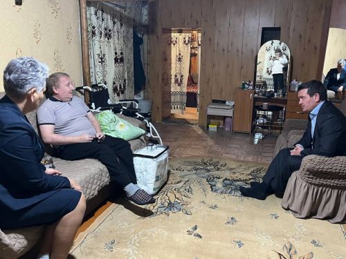 Кукмарага эш сәфәре белән Татарстан Дәүләт Советы депутаты Нияз Аитов килде