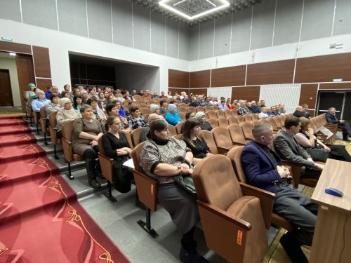Ядегәр авыл җирлегендә хисап җыелышы узды
