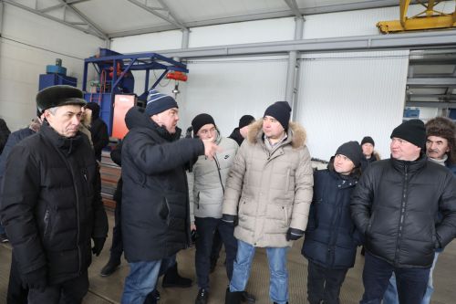 Кукмара районы хуҗалыкларының баш инженерлары Мөслим районында кунакта булдылар