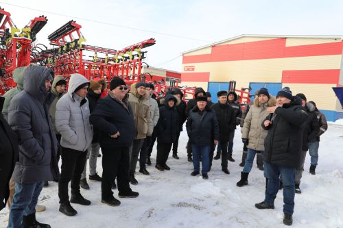 Кукмара районы хуҗалыкларының баш инженерлары Мөслим районында кунакта булдылар