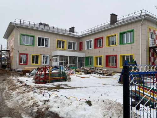 Кукмара районы башлыгы Сергей Димитриев төзелеш объектларындагы эш барышы белән танышты