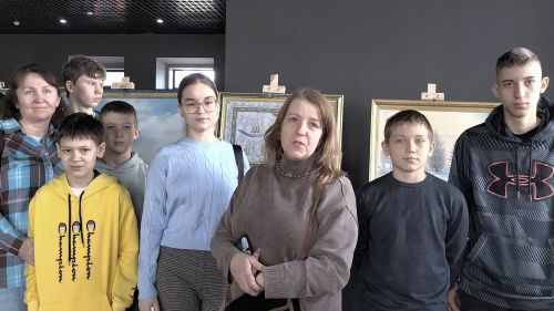 Кукмара туган төбәкне өйрәнү музеена Нократ Аланы шәһәреннән кунаклар килде