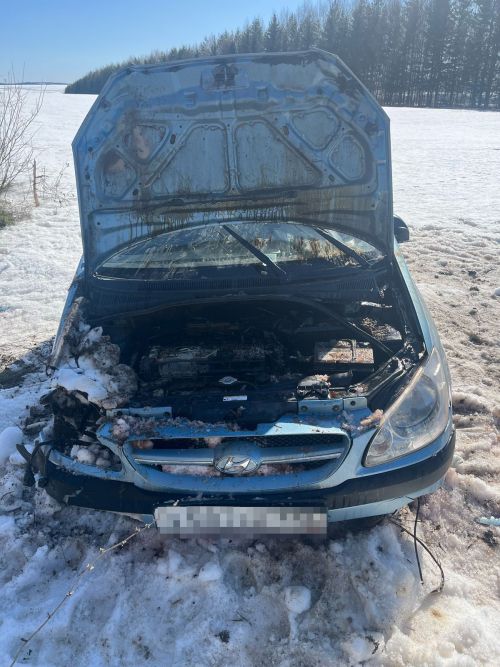 Кукмара районында җиңел автомобиль юл читенә төшкән