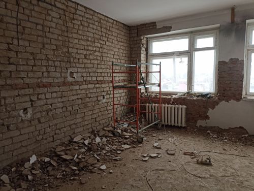 Кукмара районы үзәк дәваханәсенең кардиология бүлегендә капиталь ремонт эшләре бара