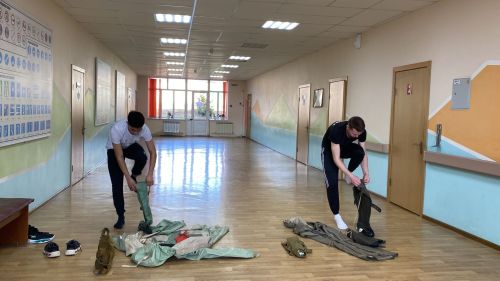 Кукмарада «Аҗаган» хәрби-патриотик уеннарының муниципаль этабы үтте