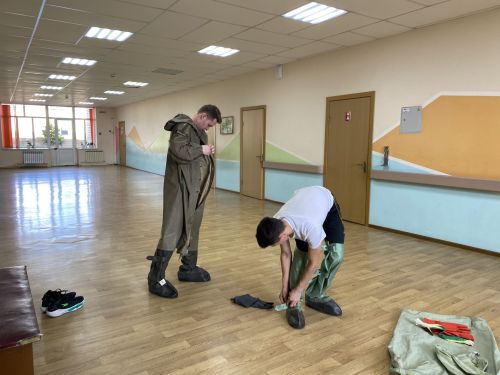 Кукмарада «Аҗаган» хәрби-патриотик уеннарының муниципаль этабы үтте