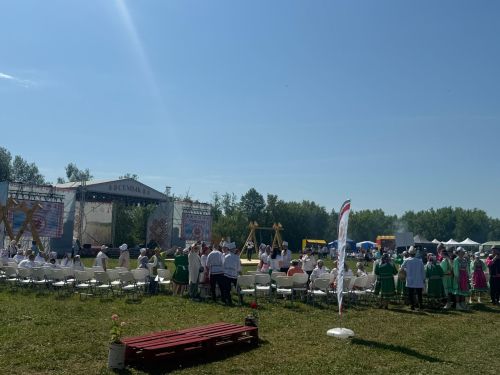 Кукмара районының Поч. Кучук авылында мари традицион мәдәниятенең республика бәйрәме «СЕМЫК-2025» узды