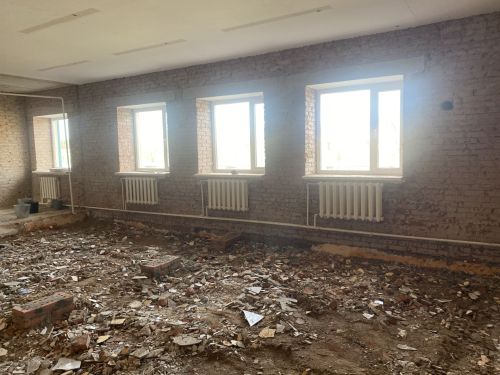 В деревне Вахитово начался капремонт театра «Юный зритель» по федеральной программе
