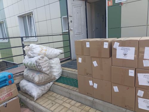 Кукмарадан гуманитар ярдәм тупланган йөк автомобиле юлга кузгалачак