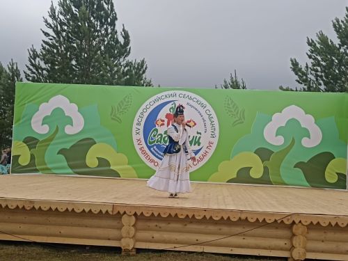 Бөтенроссия авыл Сабантуенда Татарстан ишегалдын Кукмара районы тәкъдим итте