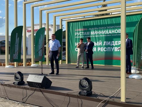 Кукмараның “Комсомол” мәйданында “Безнең ишегалды” фестивале узды