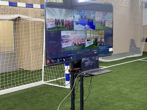 Спортка яңа сулыш:  Кукмарада  ачык футбол манежы кулланышка тапшырылды