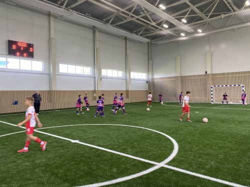 Спортка яңа сулыш:  Кукмарада  ачык футбол манежы кулланышка тапшырылды