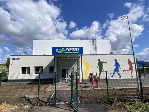 Спортка яңа сулыш:  Кукмарада  ачык футбол манежы кулланышка тапшырылды